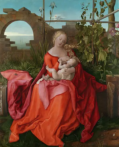 Die Madonna mit der Iris Albrecht Durer